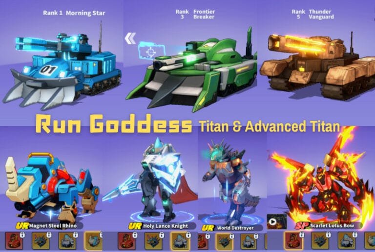 Run Goddess Titan & Advanced Titan