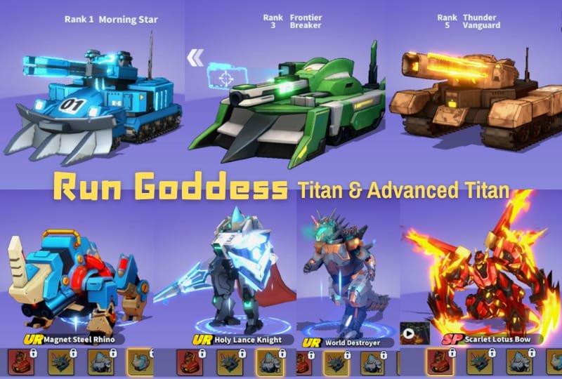 Run Goddess Titan & Advanced Titan