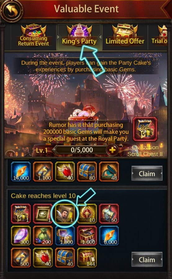Get Sun Wu at King's Party Event