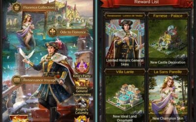 Evony 9th Anniversary Celebration Main Rewards